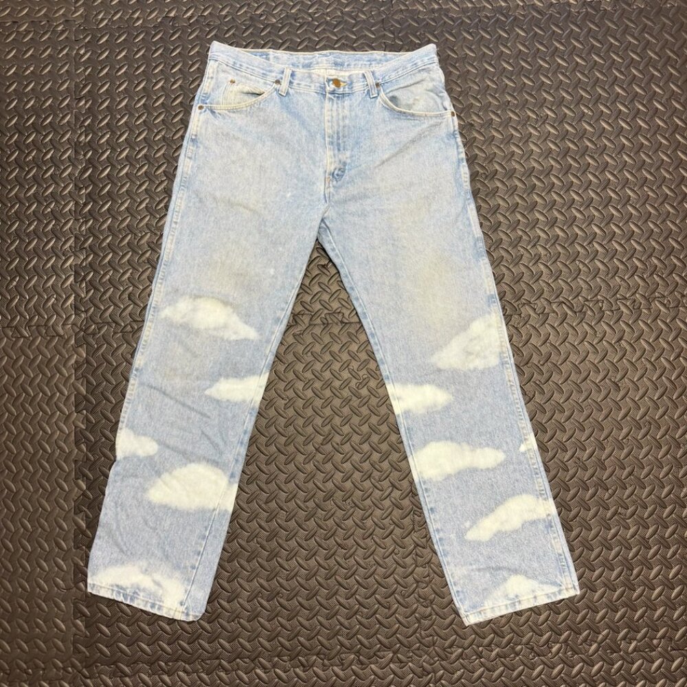 WRANGLER Custom Bleached Clouds Jeans
